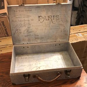 Decorative French Suitcase